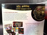 a close up of a box with a dragon on it