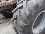 a large tire that is sitting on the ground