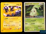 deux cartes Pokémon présentant des motifs différents sur un fond noir