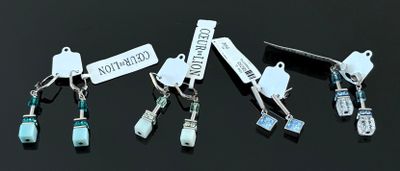 cinq clés attachées à un porte-clés