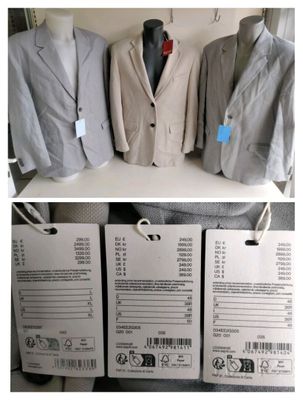 3 vestes marque Esprit taille XL ,48 et 50