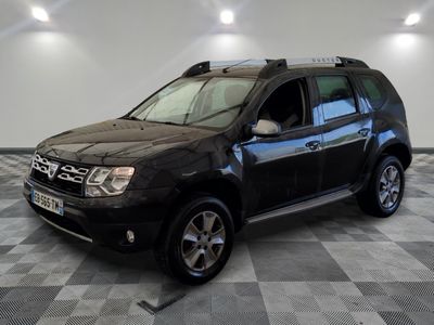 a picture of a black suv parked in a showroom