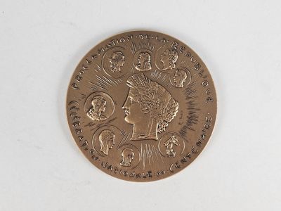 an image of a gold coin with a woman ' s face on it