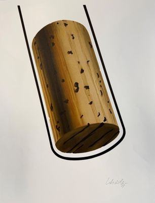 une photo d'une suspension en bois
