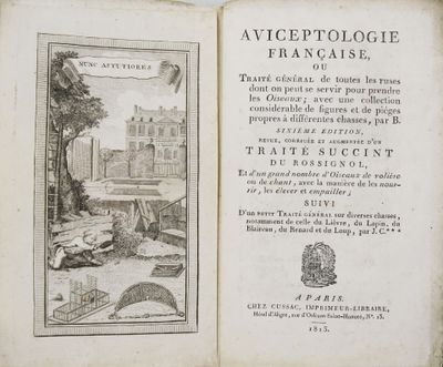 Ornithologie - BULLIARD (Pierre). Aviceptologie française ou…