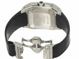 an image of a wrist watch with a black leather band