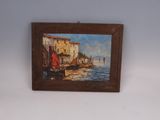 a picture of a painting hanging on the wall