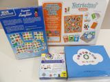 a lot of books that are sitting on a table