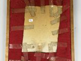 a picture of a piece of art made out of duct tape