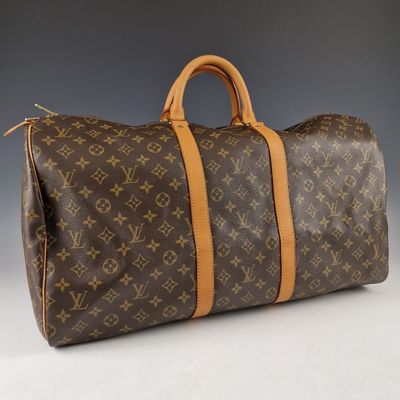 louis vuitton keepall bag monogram canvas