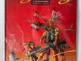 the cover of a comic book with an image of a man holding a gun