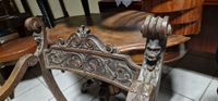 Fauteuil Dagobert, table violon en placage de noyer et une t… (photo 2)
