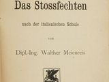 an old book with a picture of a man riding a horse