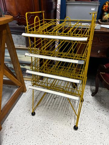 Partie de présentoir vintage