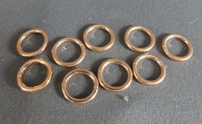 a lot of rings that are on the table