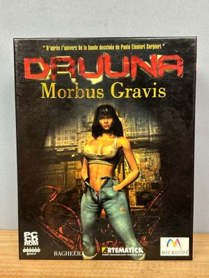 the cover of a video game of a woman in jeans and a bra top