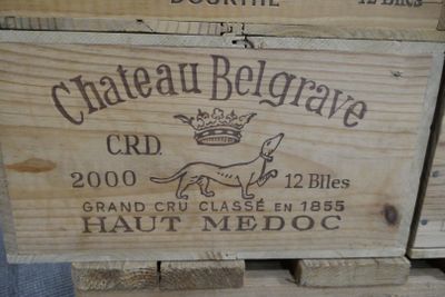 12 Chateau Belgrave, Haut-Médoc, 2000, caisse bois non ouver…