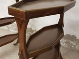 pair of mid - century style side tables in the manner of edward edward