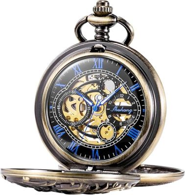 2347 / Montre à gousset mécanique - TREEWETO - Mouvemen…