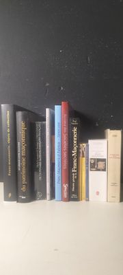 de nombreux livres qui se trouvent sur une étagère dans la pièce