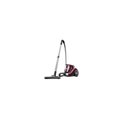 gros plan d'un aspirateur sur fond blanc