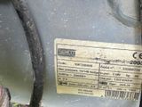 a label on the back of a car that is not in service