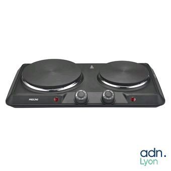 Lot de 2 réchauds électriques - PROLINE - HP025MATT - Descel…