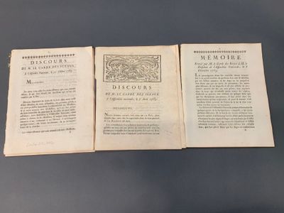 4 documents révolutionnaires imprimés de Monseigneur Jérôme-…