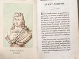 an old book with a picture of a man on it