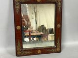 a mirror that is sitting on a table