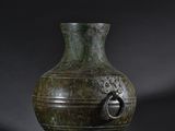 an image of a green vase on a stand
