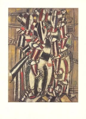 Fernand LEGER (1881-1955) d'après - Le balcon, 1914, Reprodu…