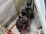 an image of a bathroom with a toilet and a blower