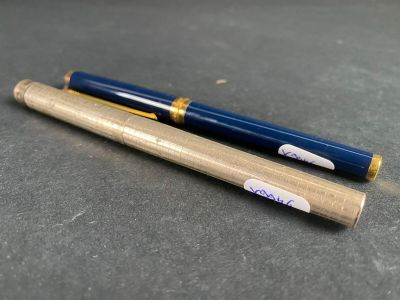 Stylo à encre Dupont plume or 18 k 2,42 g brut et stylo plum…