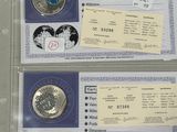 two different types of coins in the package