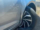 a close up of a car tire with a flat tire