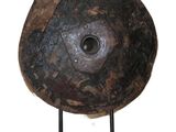 an image of a large metal object on a stand