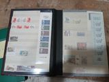 a picture of a book with stamps on it