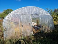 Serre-tunnel 30m x 6m à couverture plastique avec fixation v… (photo 3)