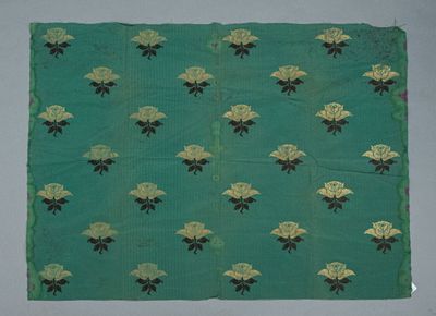 an image of a piece of cloth with a pattern of flowers on it
