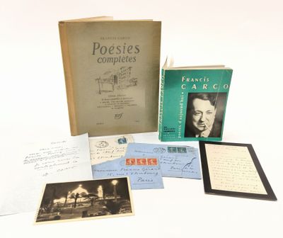 CARCO (Francis). Poésies complètes. Paris, nrf, 1955.