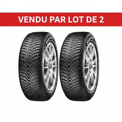 Lot de 2 - VREDESTEIN - Pneu hiver SNOWTRAC 5 - 155/65 R14 7…
