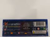 a close up of a plastic container with a label on it