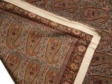 an image of a close up of a rug on a white background