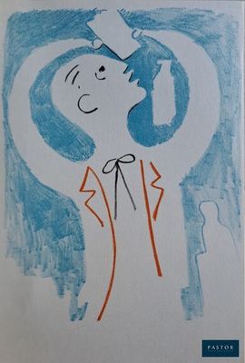un dessin représentant un homme portant un haut-de-forme et une cravate