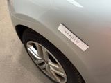 a close up of a car with a sticker on the side of it