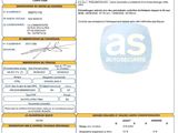 a document with a picture of a car and a barcode on it