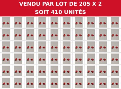 vendu par lot de 205 x 2 soit 410 unites