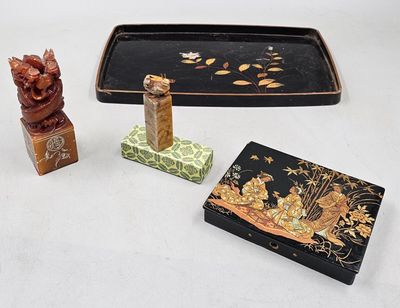 three different items that are sitting on a table