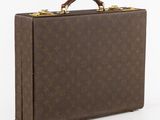 Porte-documents Louis Vuitton en toile Monogram avec finitions dorées